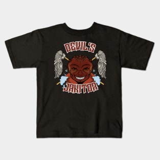 Devil's Janitor Kids T-Shirt